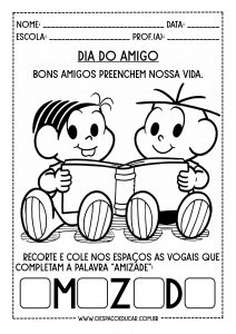 Dia Do Amigo Sugest Es De Livros V Deos E Atividades Blog Espa O Educar