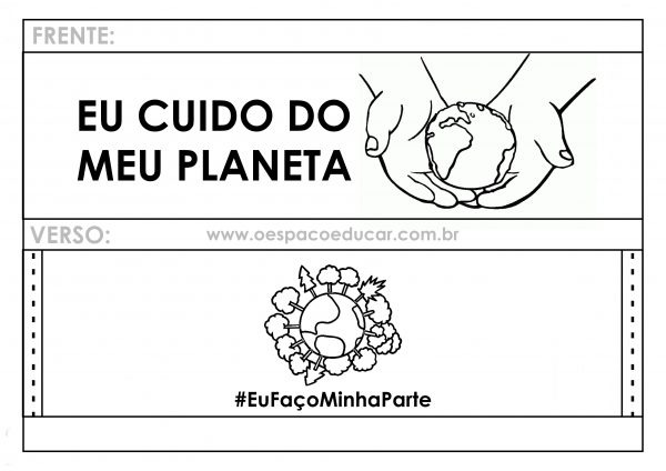 Meio Ambiente: faixa protetor do meio ambiente
