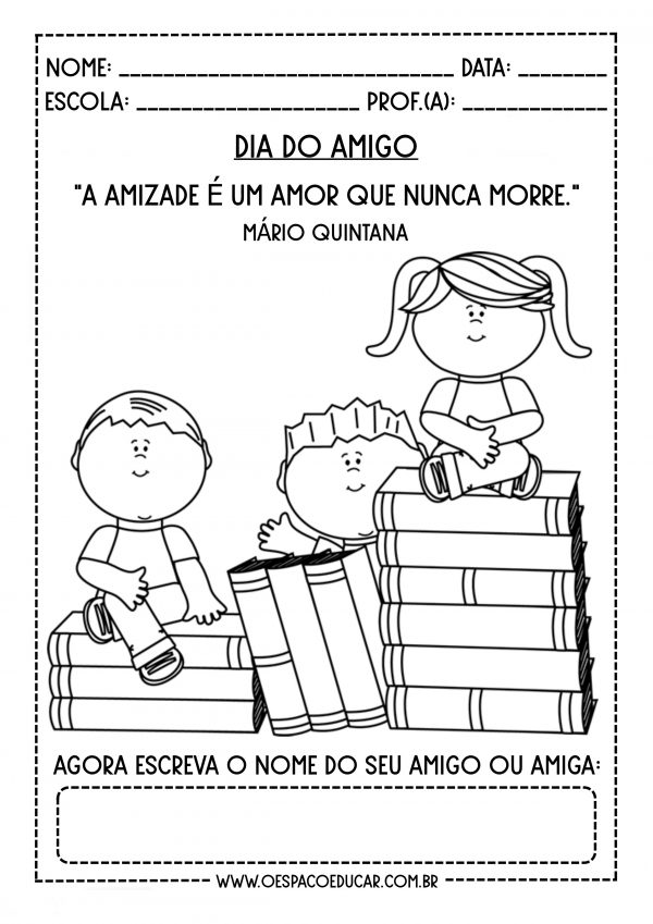 Dia do amigo: sugestões de livros, vídeos e atividades