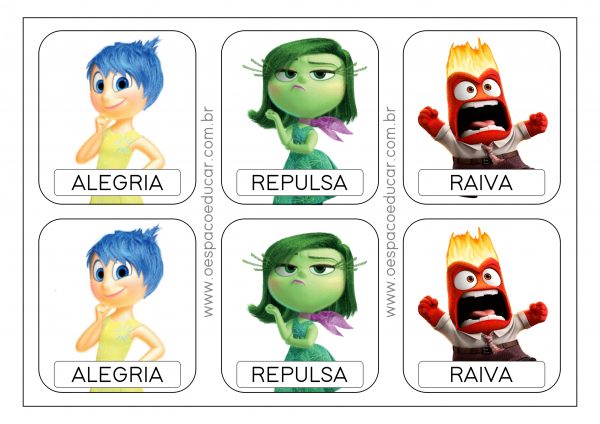 Educação Infantil: Jogo memória das emoções