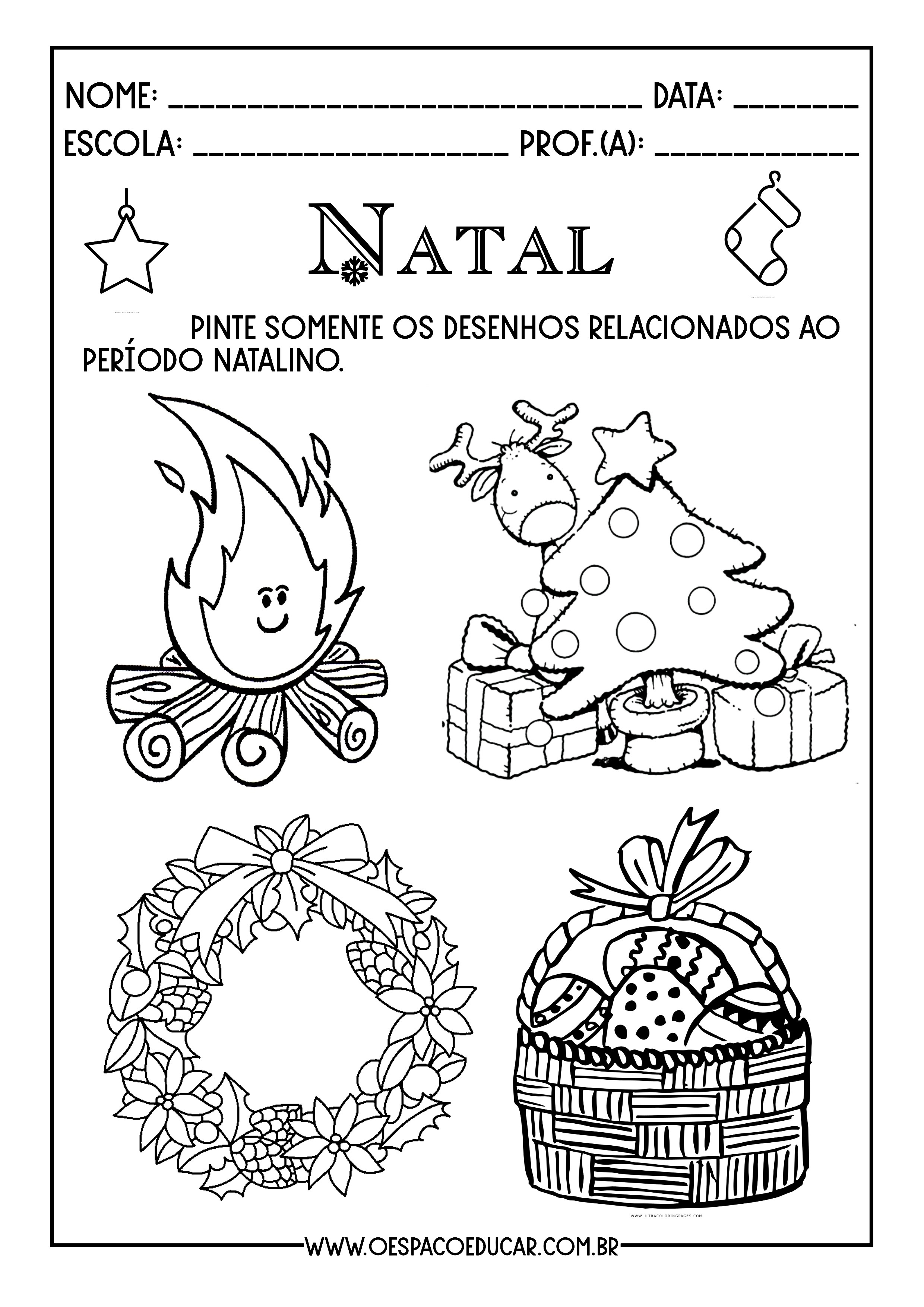 2 Atividades de Natal para Educação Infantil — SÓ ESCOLA  Atividades natal  educação infantil, Atividades de natal, Educação infantil