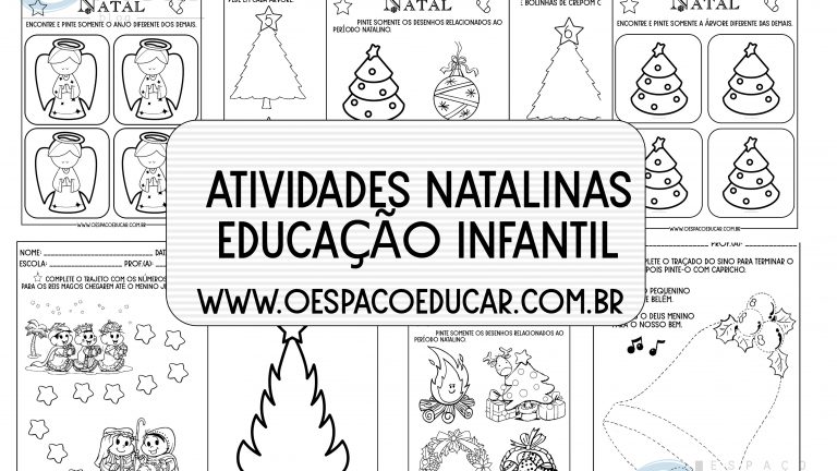 Atividades de Natal para Colorir: Imprimir PDF