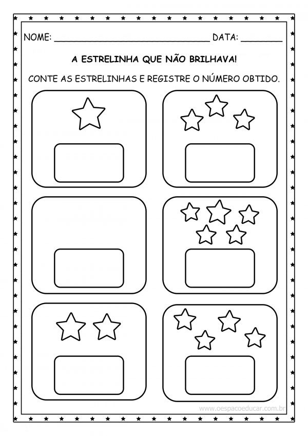 Educação Infantil: sequência didática da história “A estrelinha que não brilhava”!