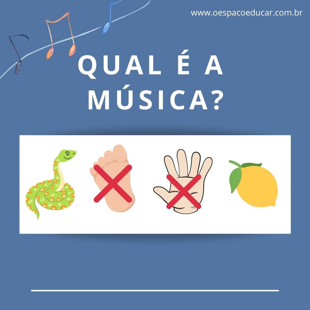 Luva musical A cobra não tem pé