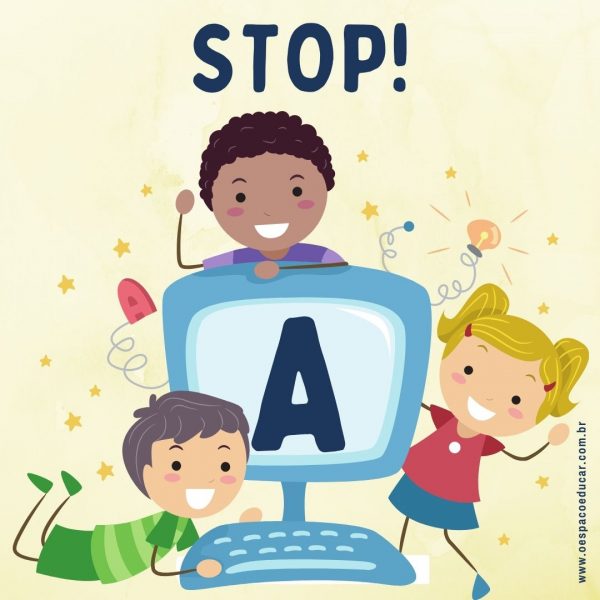 Aulas remotas: cards para jogar Stop!