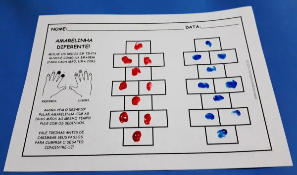 Educação Infantil: amarelinha diferente!