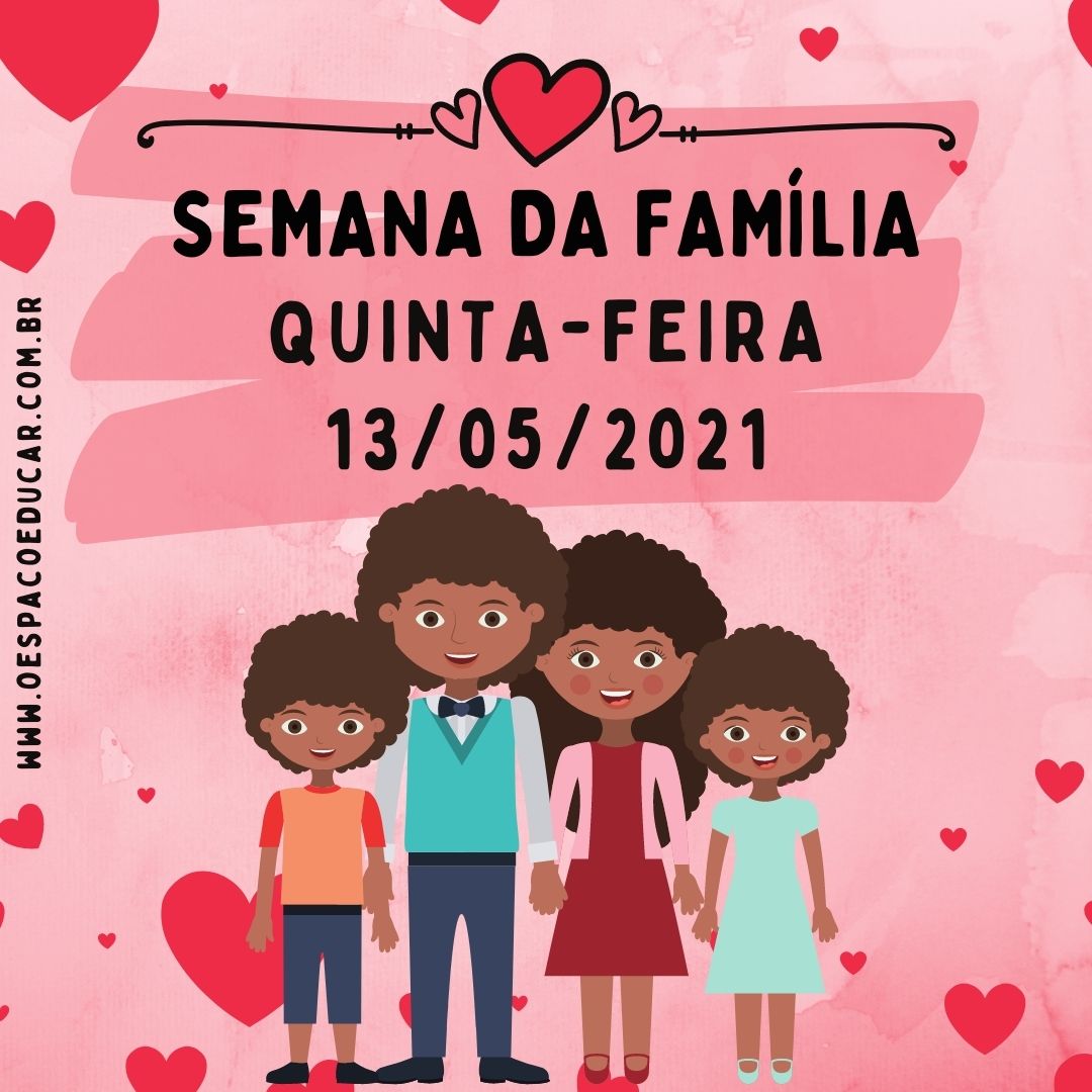 Dia da Família: cards para a semana de 10 a 14/05! - Blog ...