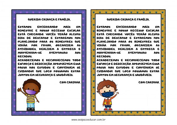 Aulas remotas: 6 modelos de recado para agradecimento e estímulo!