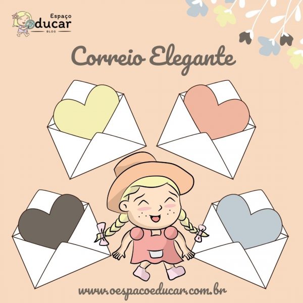 Correio Elegante Pedagógico! 💌💗