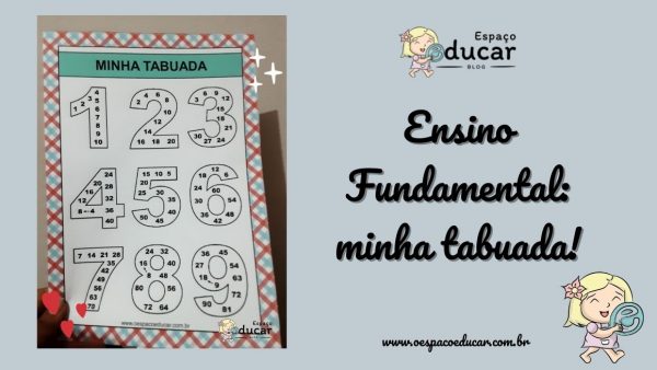 Ensino Fundamental: minha tabuada!