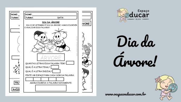 Educação Infantil: atividades para o dia da árvore!