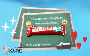 Dia dos Professores: Cartão prestígio!