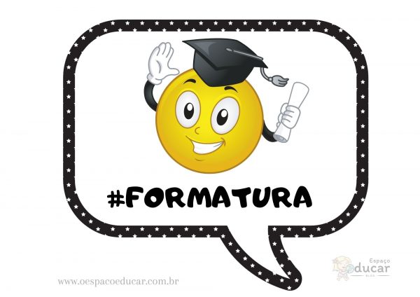 Plaquinhas de Formatura!