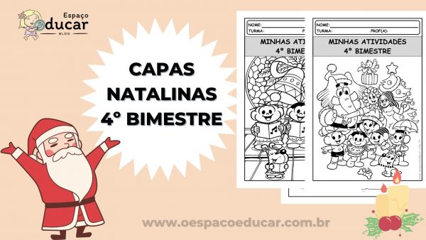 4º Bimestre: Capas natalinas!