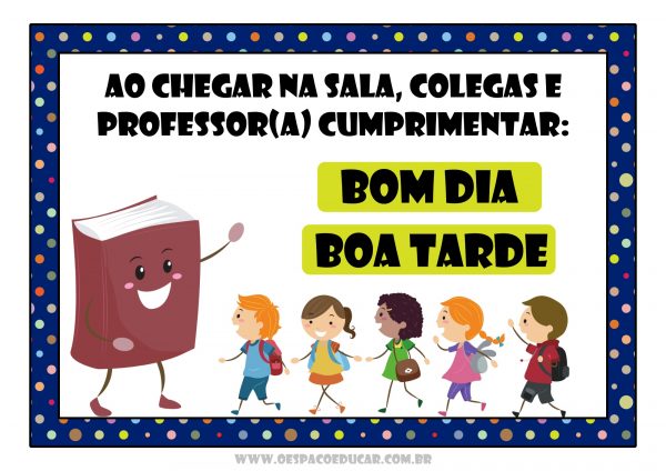 Combinados para o Ensino Fundamental!