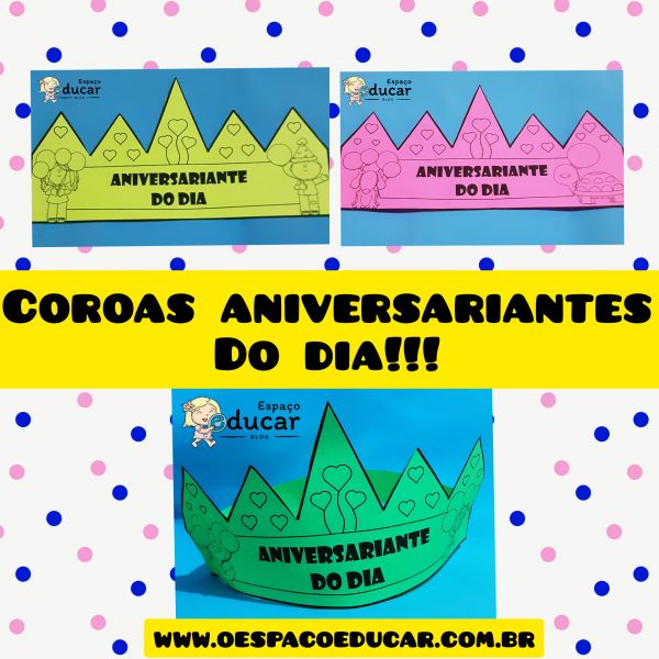 Coroa aniversariante do dia!