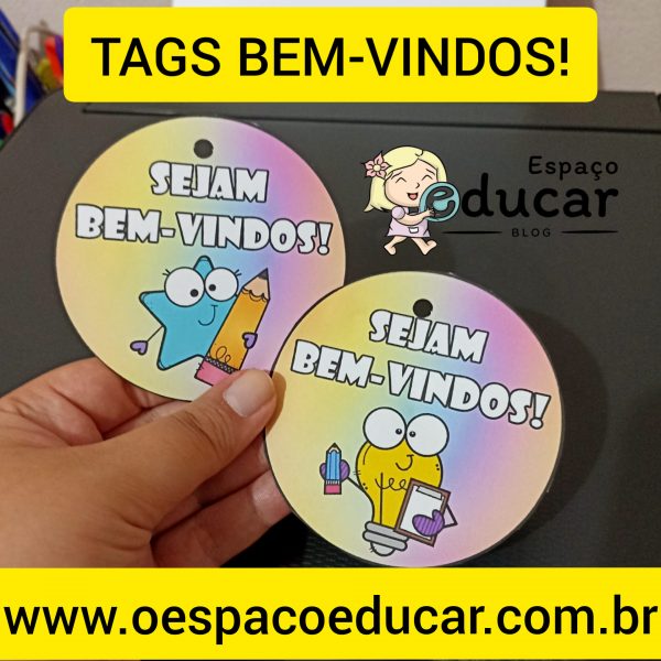 Volta às aulas: Tags bem-vindos!