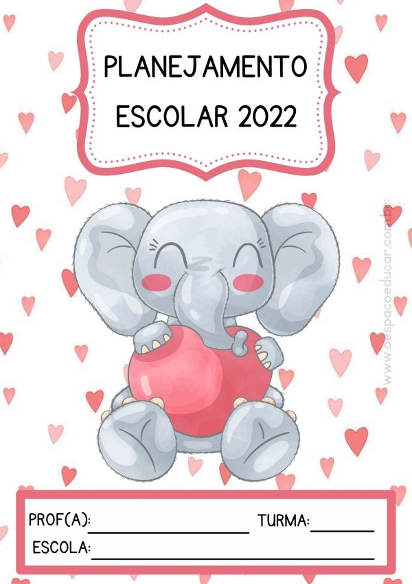 Planejamento elefantinho rosa!