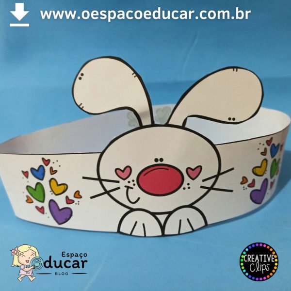 Coroa de Páscoa!