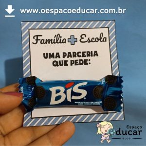 Recado com Bis para reunião de Pais!