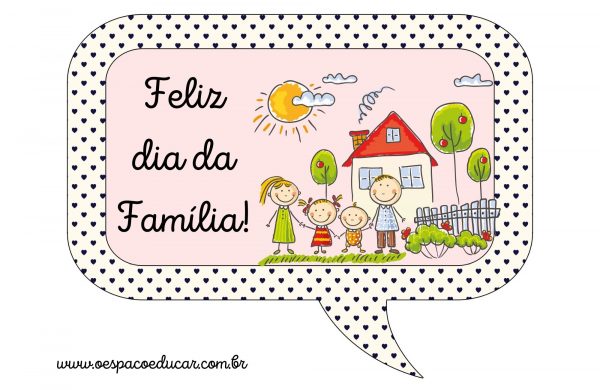 Dia da Família: 19 modelos de plaquinhas comemorativas!