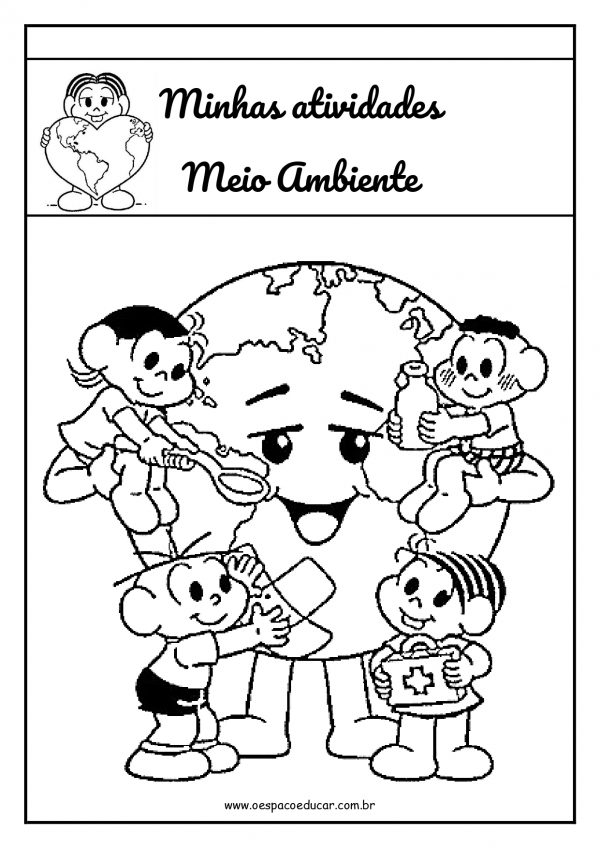 Capas “Minhas atividades” do Meio Ambiente!