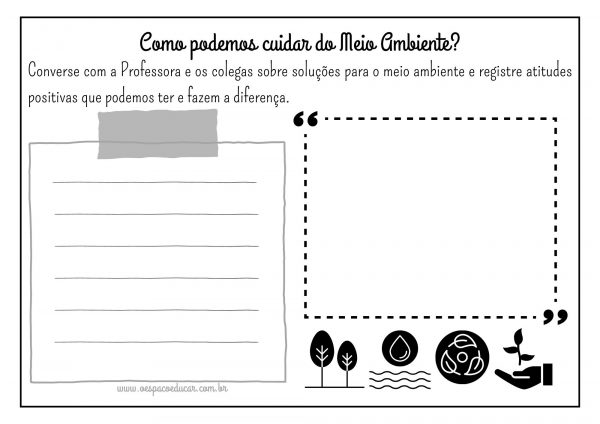 Ensino Fundamental: Como podemos cuidar do Meio Ambiente?