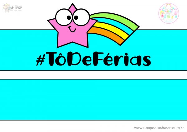 Coroa de férias estrelinhas!