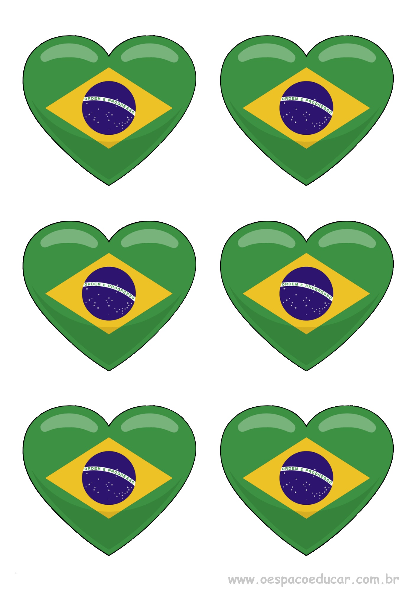Braceletes, palitoches e bandeira do Brasil! - Blog Espaço Educar