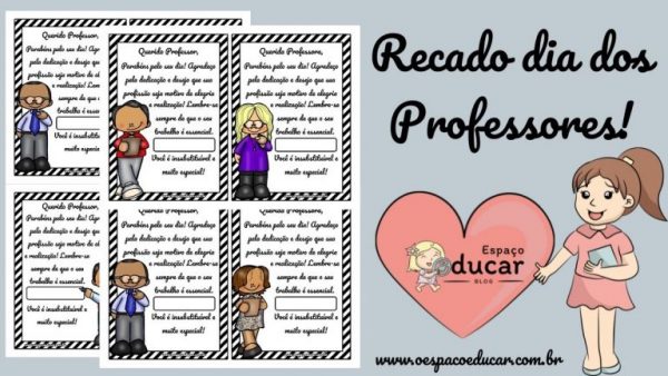 Mensagem para o dia dos Professores!