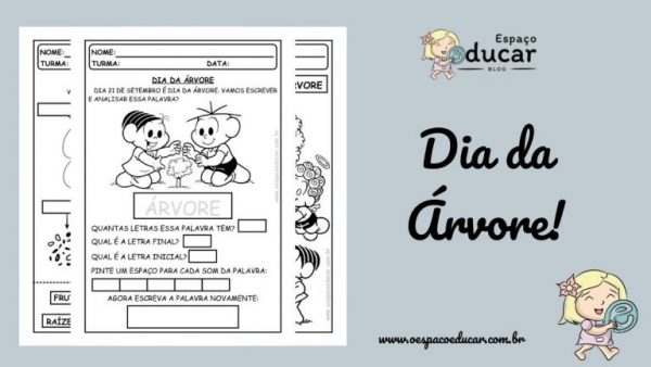 Educação Infantil: atividades para o dia da árvore!