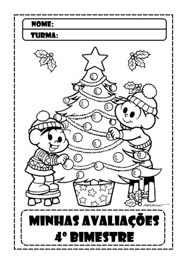 Capas avaliações 4º Bimestre!