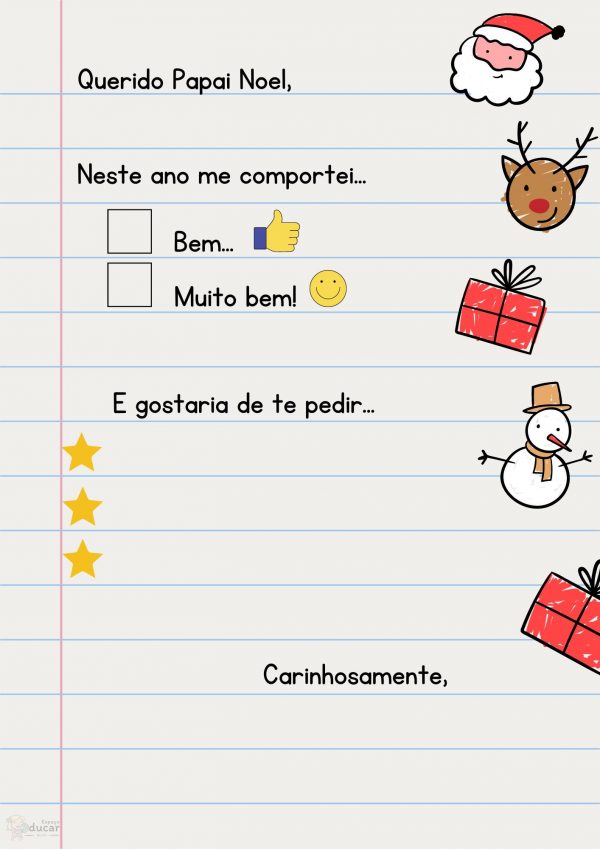 Cartinhas para o Papai Noel!