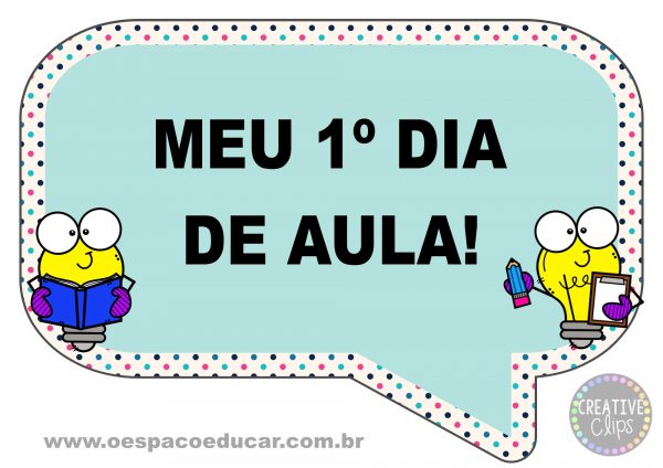 Plaquinhas volta às aulas!