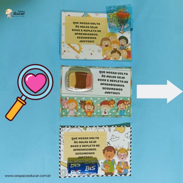 Cartões “Volta às aulas”!