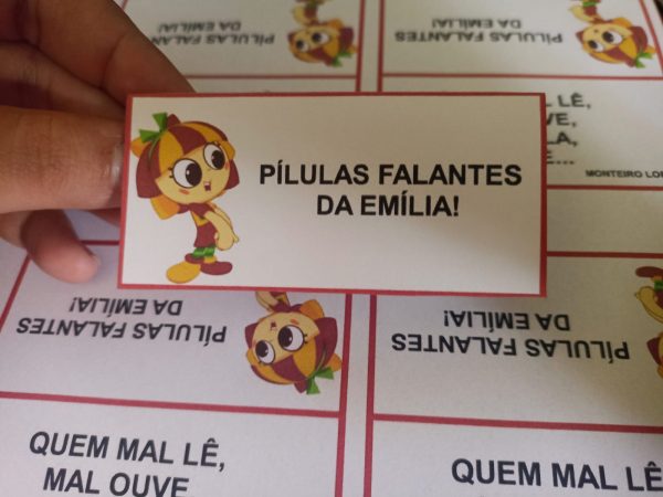Pílulas falantes da Emília!