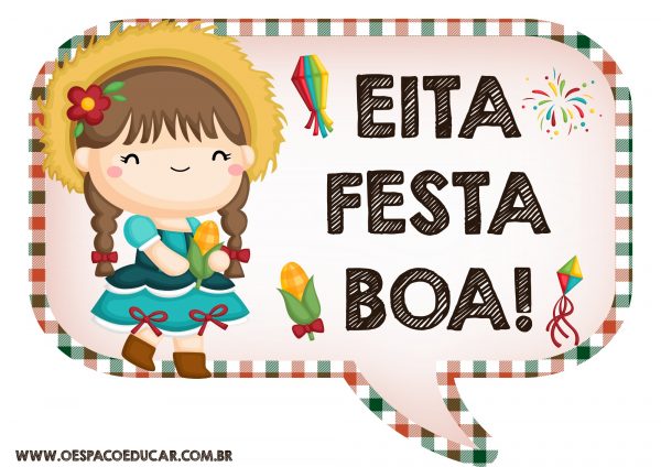PLAQUINHAS JUNINAS!