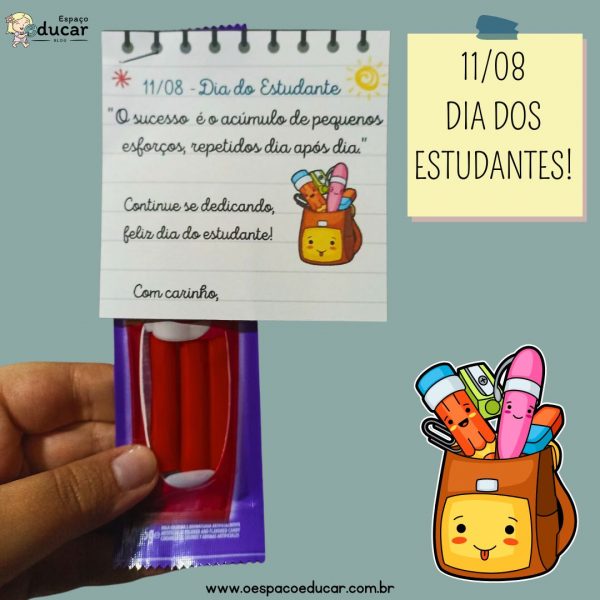 Mensagem dia do Estudante!