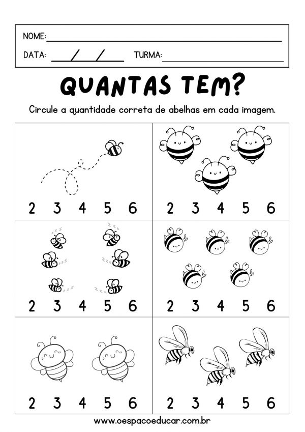 Primavera E Quantidades! - Blog Espaço Educar