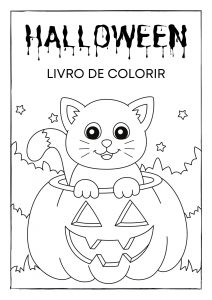 Halloween: livro de colorir!