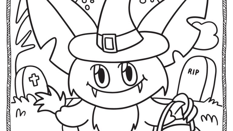 Halloween para colorir 63 –  – Desenhos para Colorir