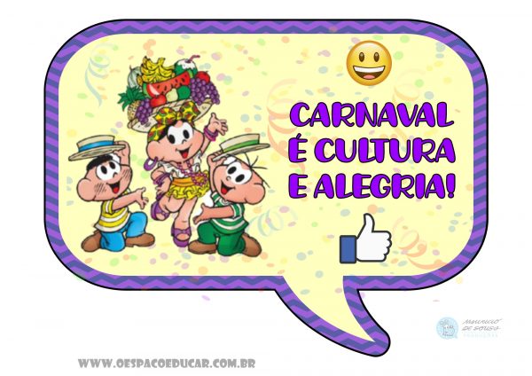 Plaquinhas de Carnaval!