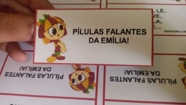 Pílulas falantes da Emília!