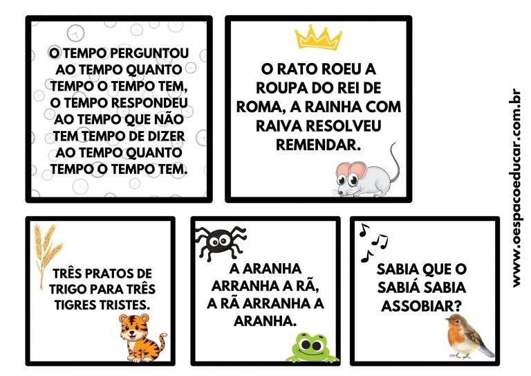 Trava-línguas! - Blog Espaço Educar