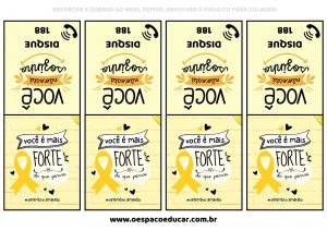 Setembro amarelo: tag para pirulito!