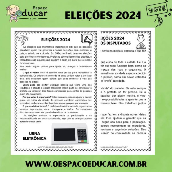Atividades Eleições 2024!