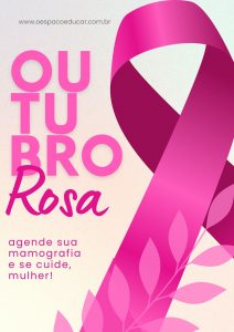 Outubro rosa: cartazes, tags e lembrancinhas!