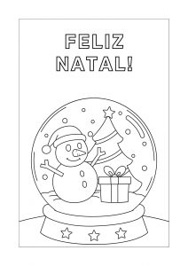 Natal: livro de colorir!