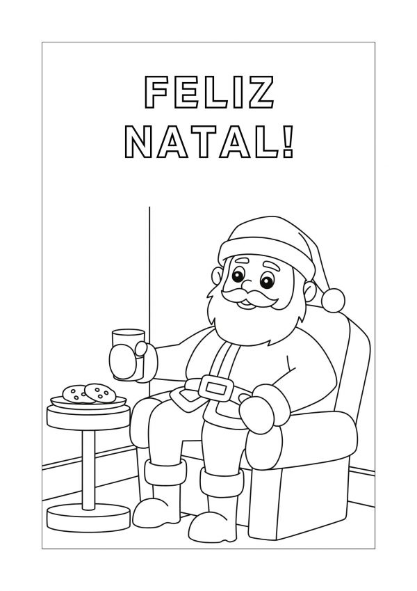 Natal: livro para colorir!