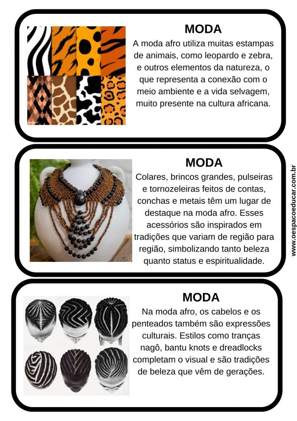 Fichas de leitura: elementos da cultura afro-brasileira! - Blog Espaço ...